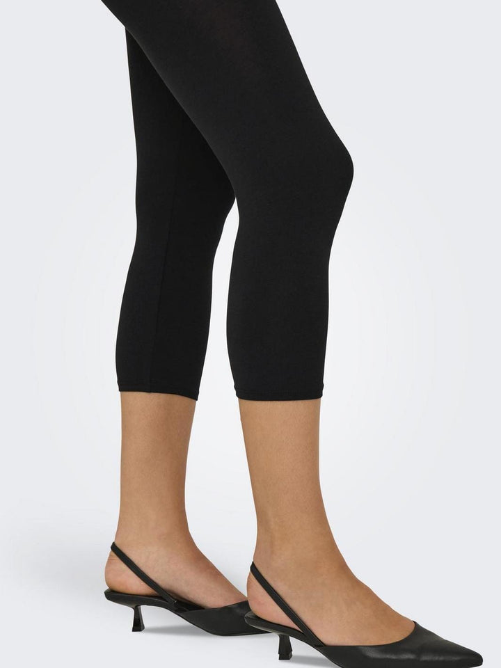 Only - Onllive Love 3/4 Legging - 4453938 Black