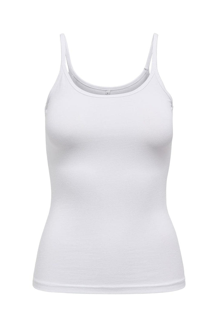 Only - Onllove Strap Singlet - 2352874 White