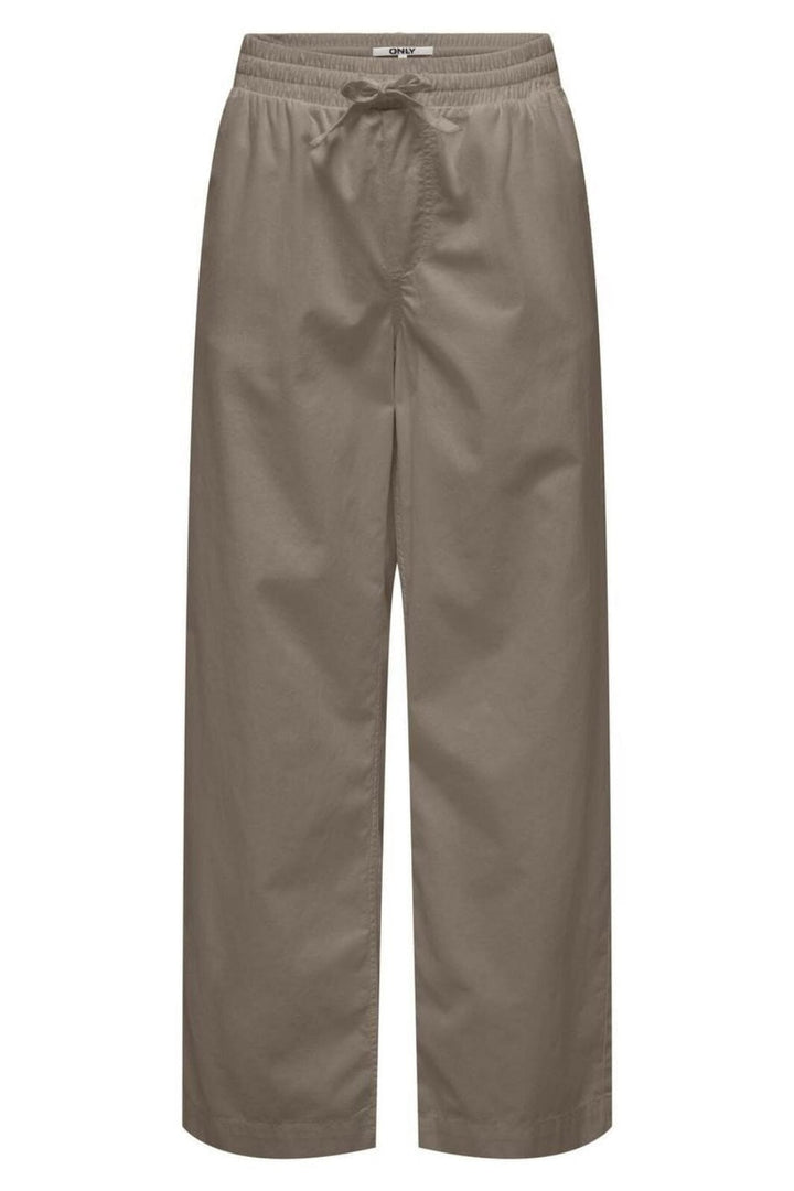 Only - Onlmarcy Life Str Pull-Up Pant - 4676790 Fallen Rock