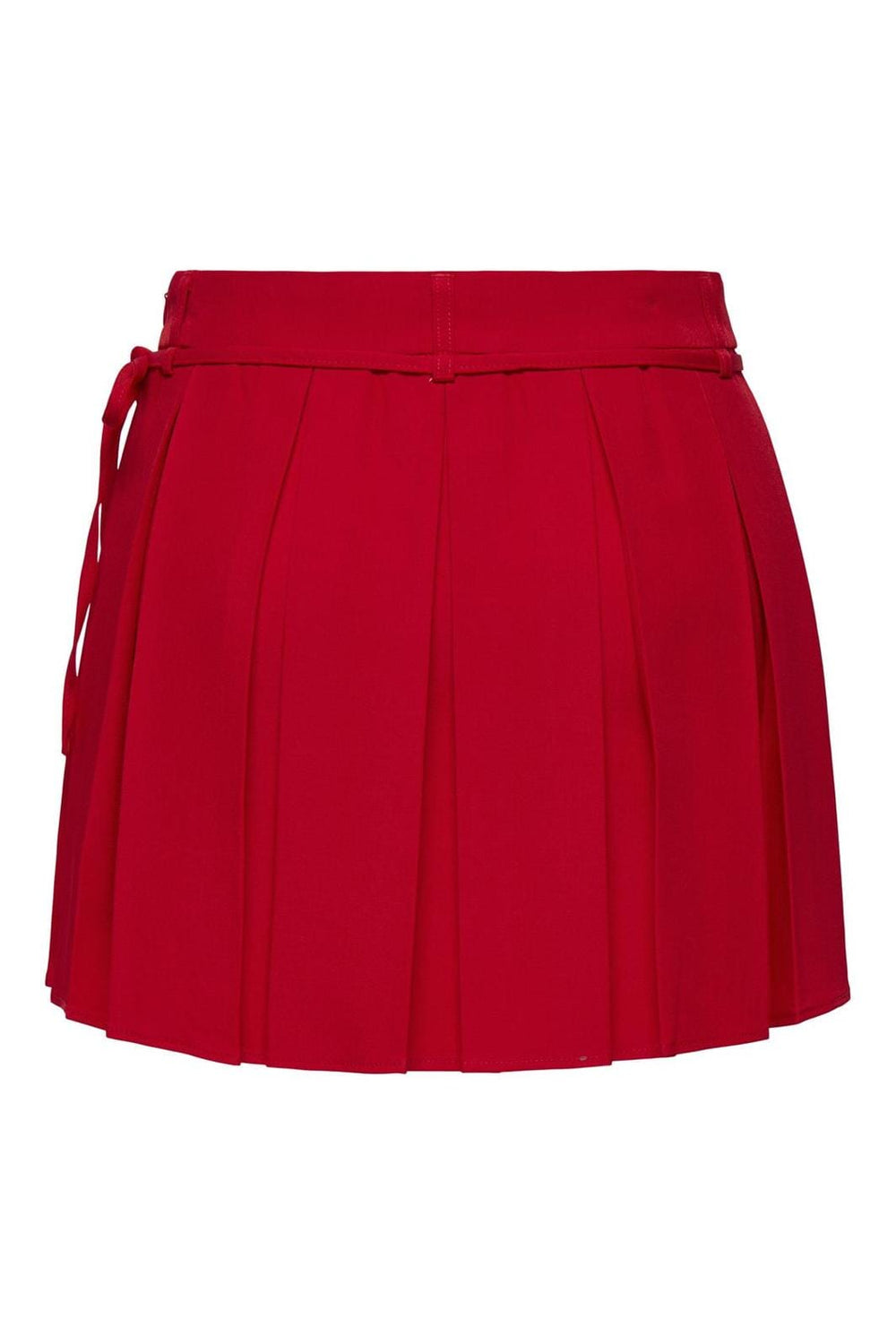 Only - Onlmarine Life String Pleat Skirt Tlr - 4669936 High Risk Red