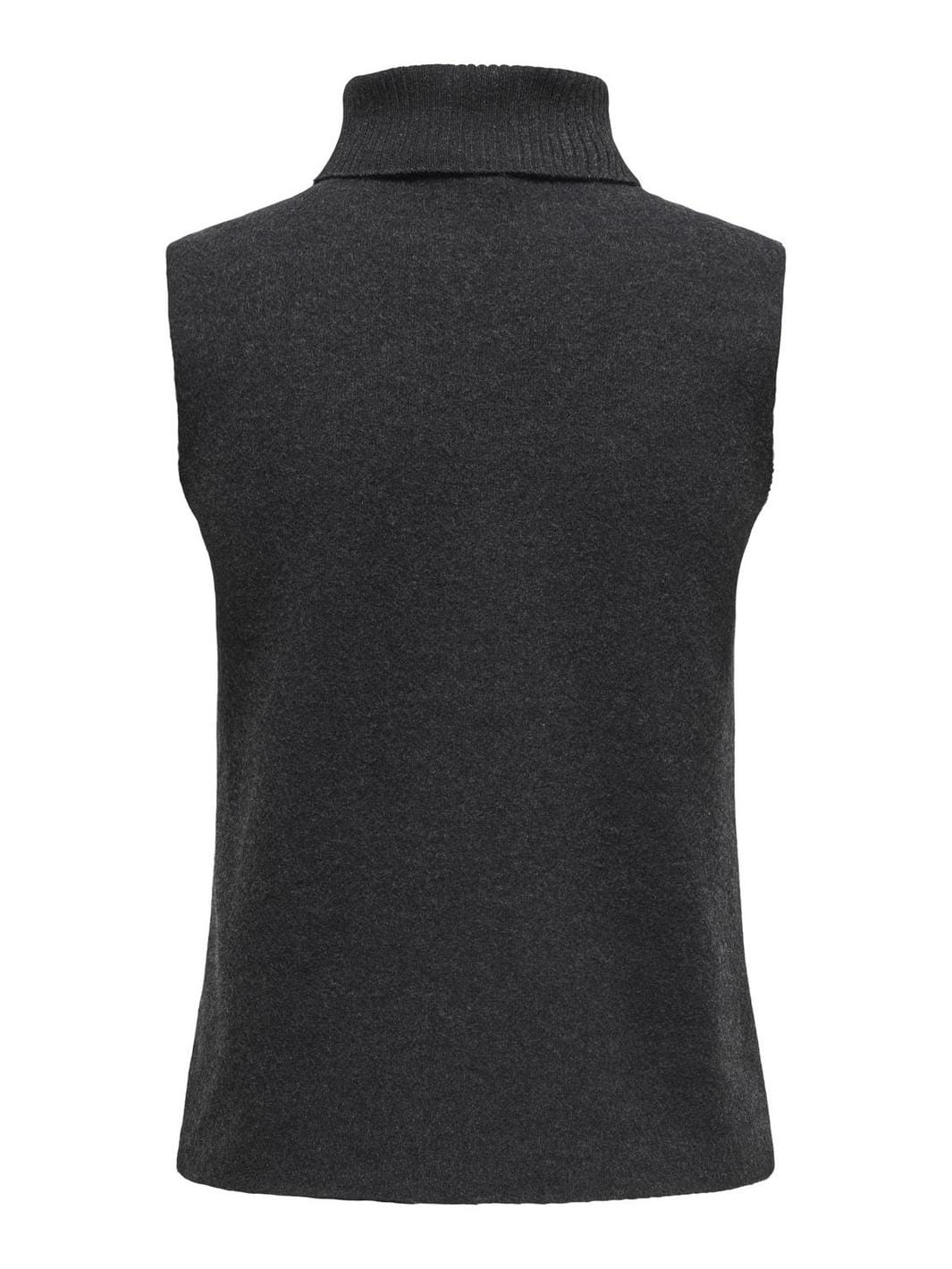 Only - Onlmatty S/L Soft Roll Neck Top Cc Swt - 4662188 Dark Grey Melange