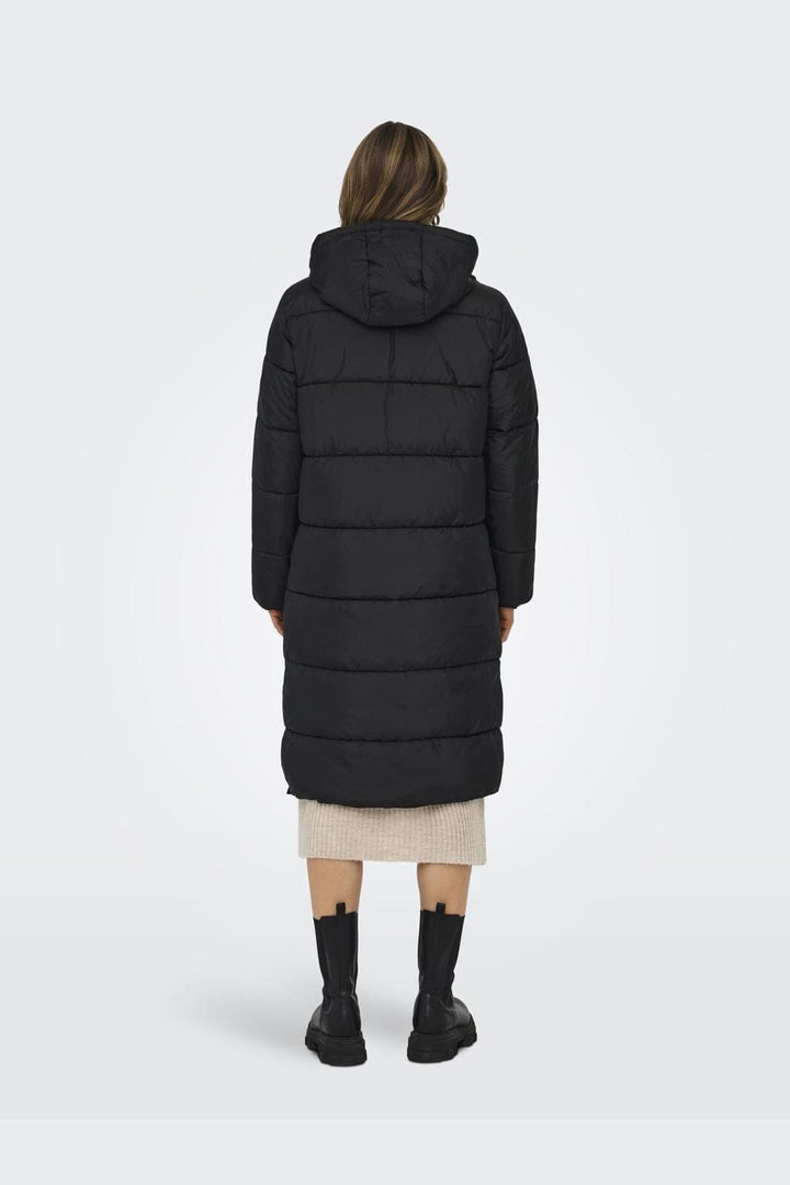 Only - Onlmontana Long Puffer Jacket - 3584051 Black