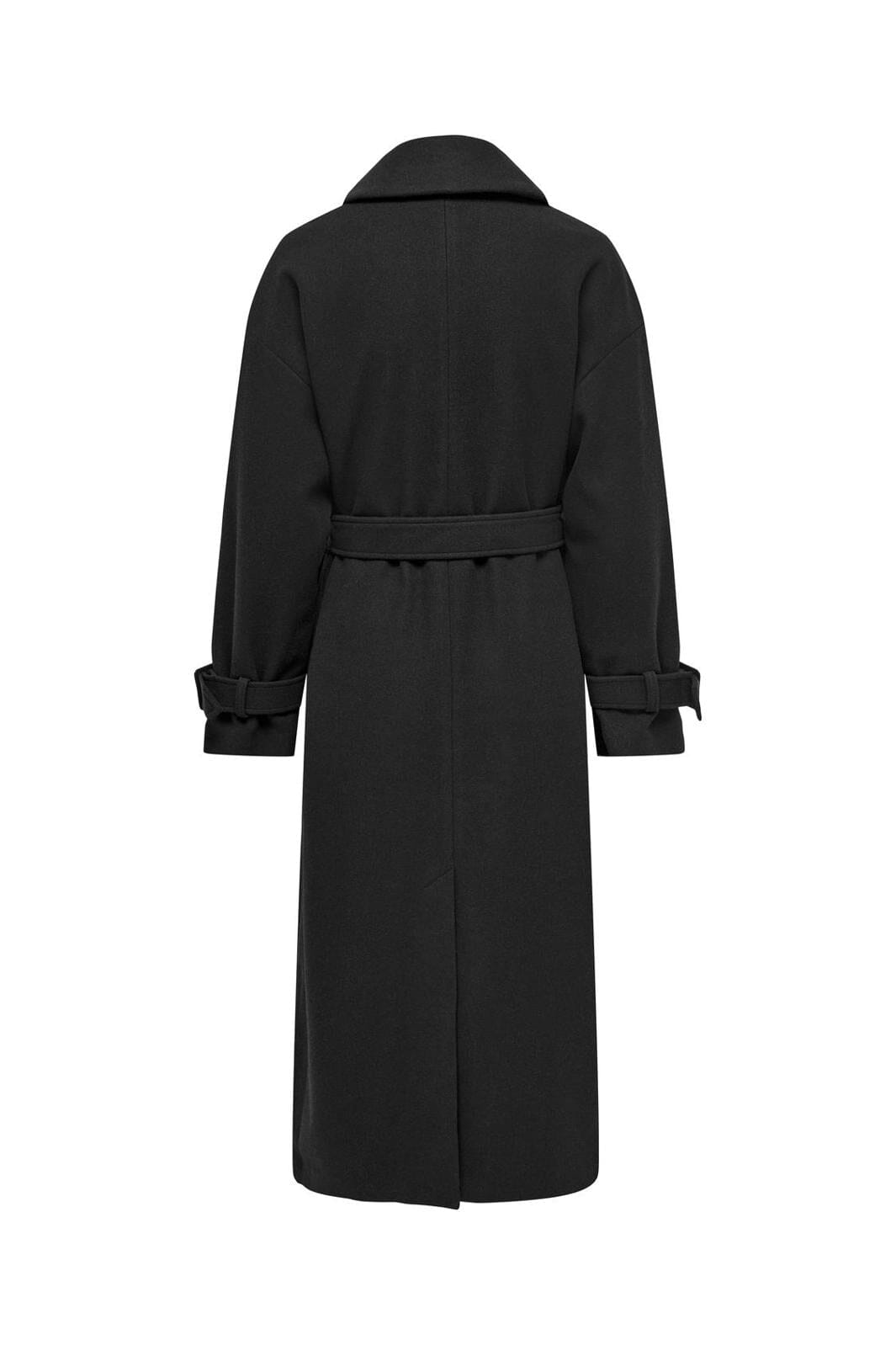 Only - Onlnancy Life X-Long Trench Coat - 4577708 Black