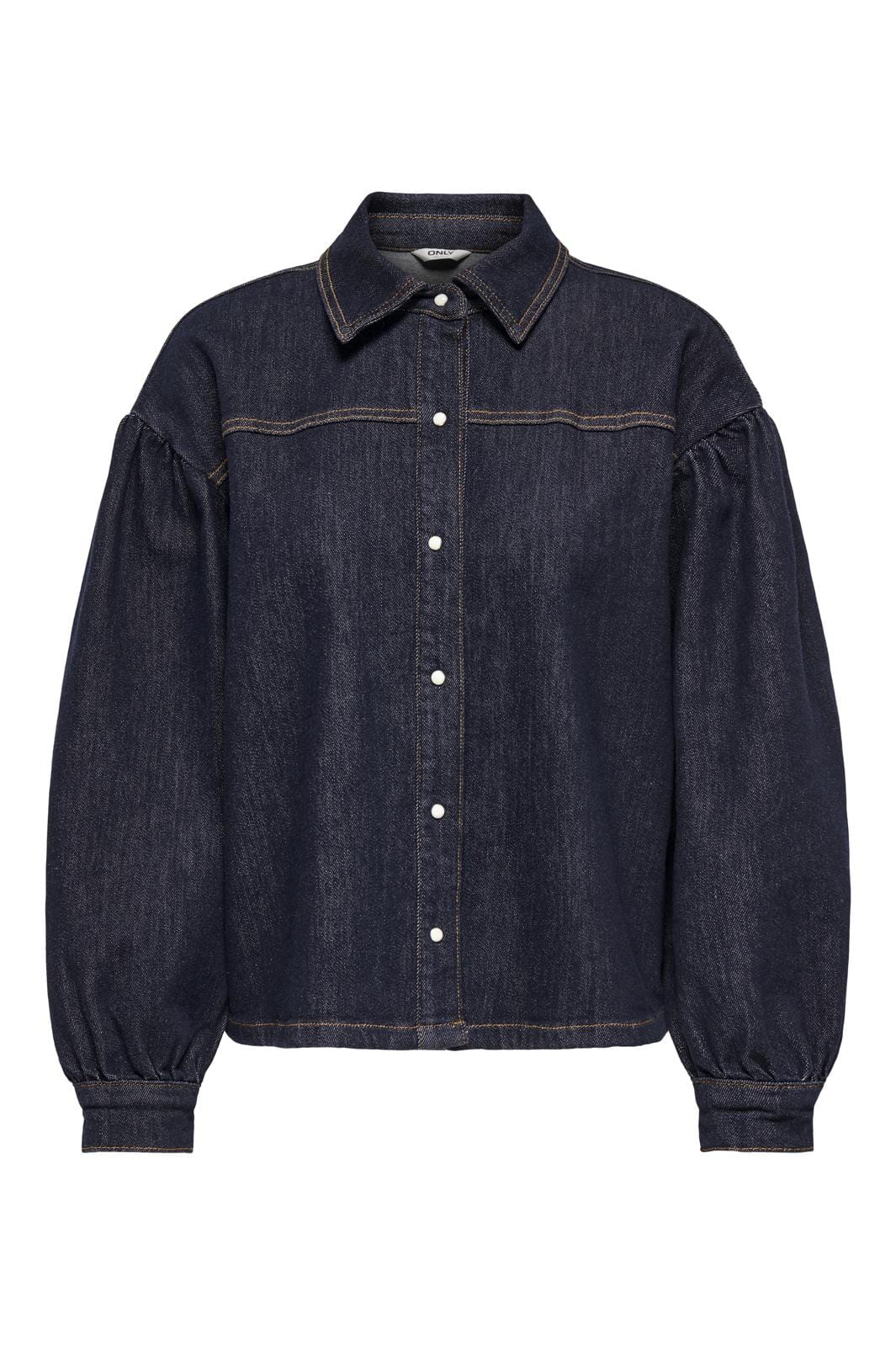 Only - Onlnorela Ls Rinse Shirt Mae - 4619419 Dark Blue Denim