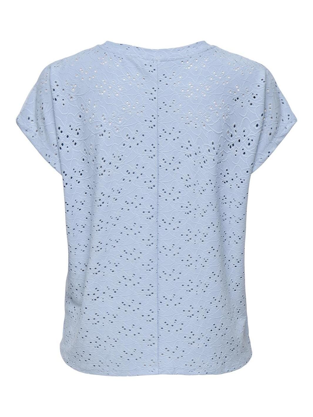 Only - Onlsmilla S/S Top - 4668838 Soft Chambray