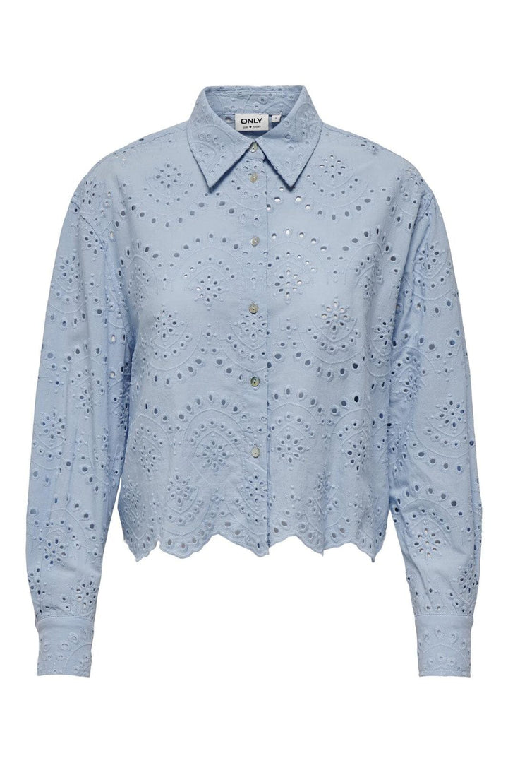 Only - Onlvalais L/S Shirt - 4488518 Cashmere Blue