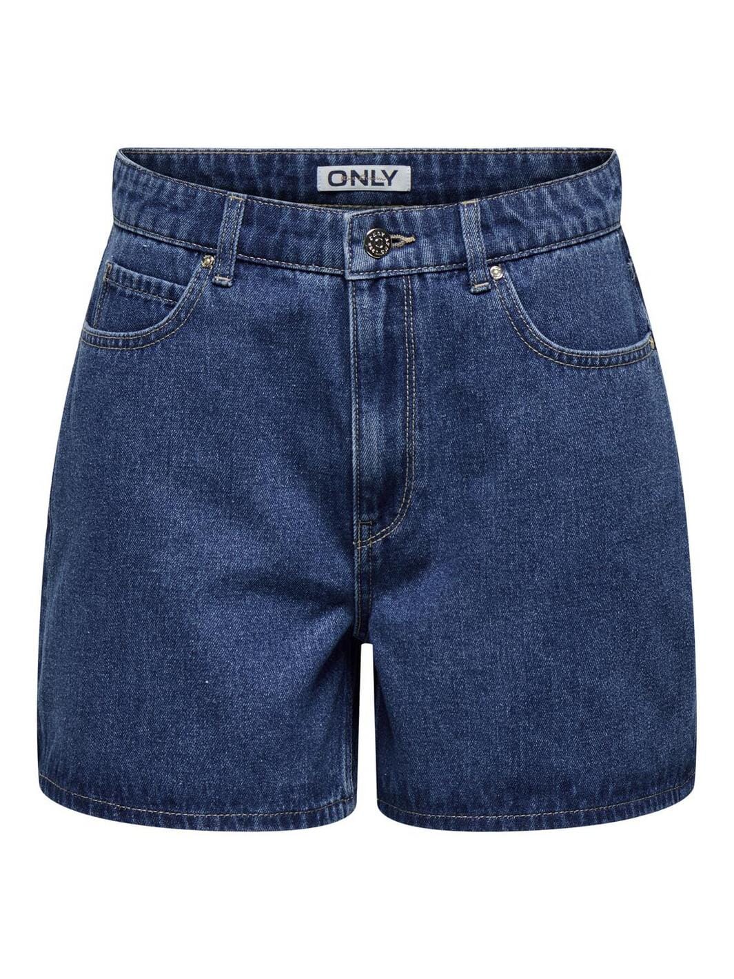 Only - Onlvenus Short Box - 4857573 Medium Blue Denim