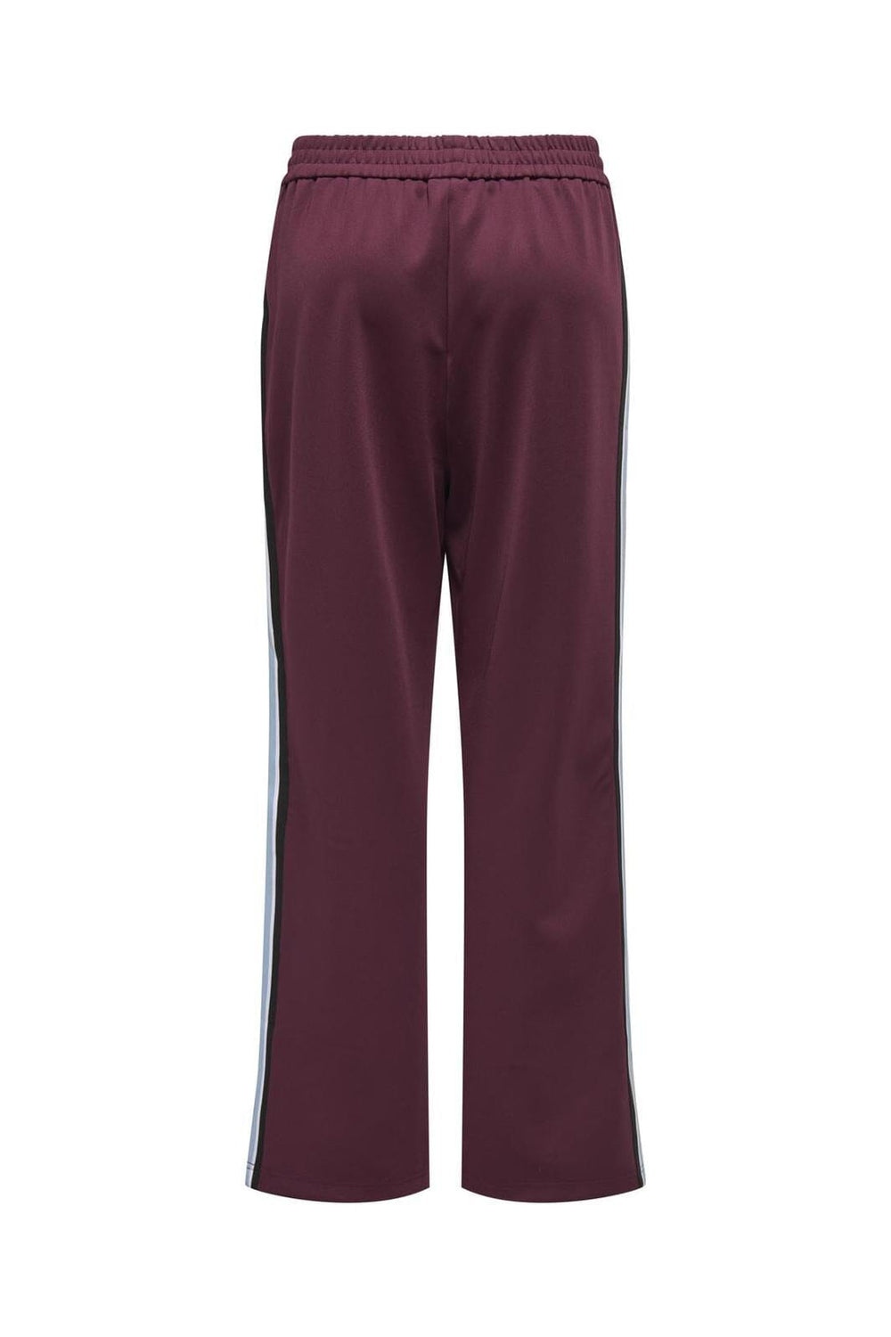 Only - Onlwarm Up X Track Pant - 4748812 Burgundy W. Soft Chambray Tape