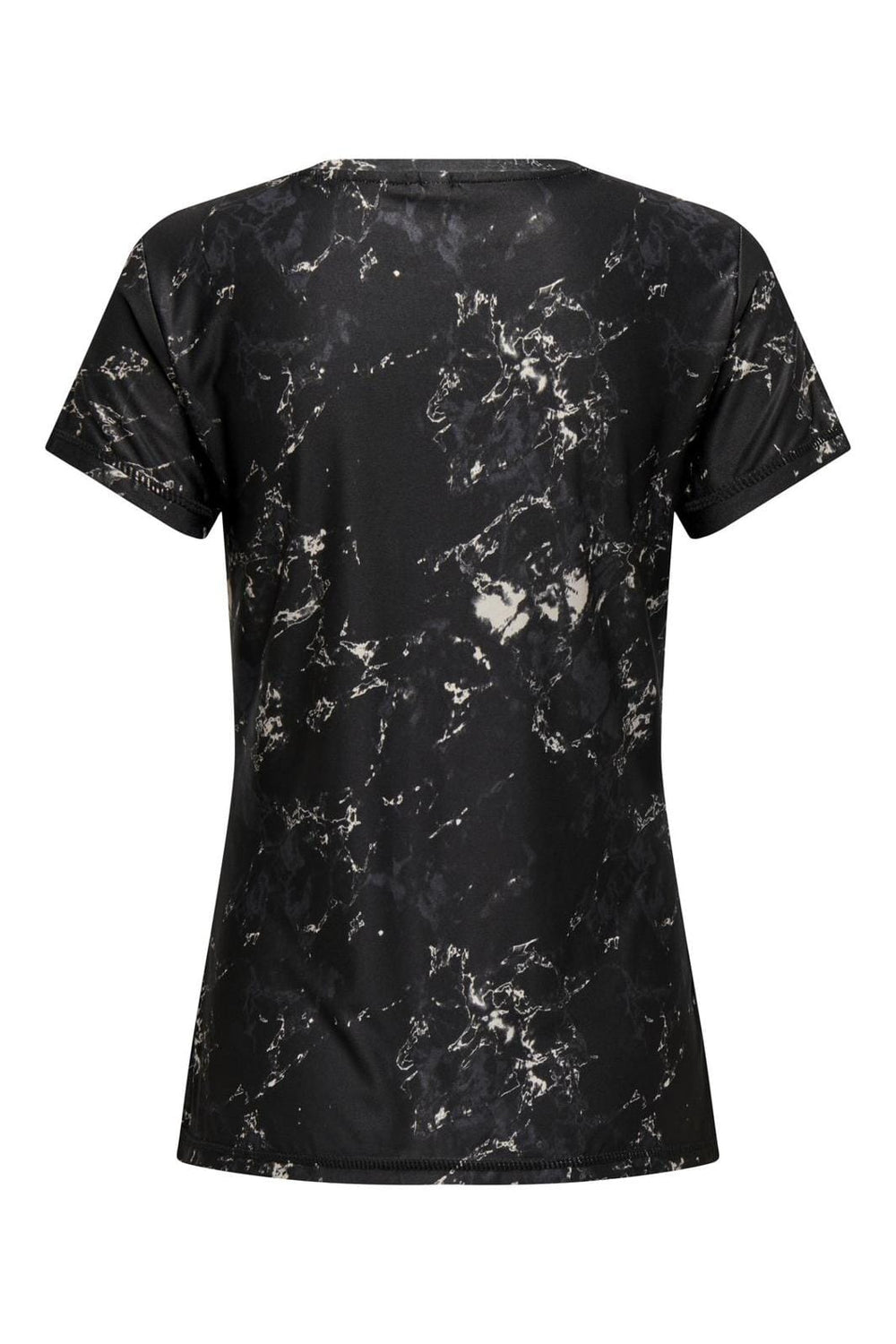 Only Play - Onpspace Life On Ss Reg Tee X - 4507728 Black W. Pumice Stone