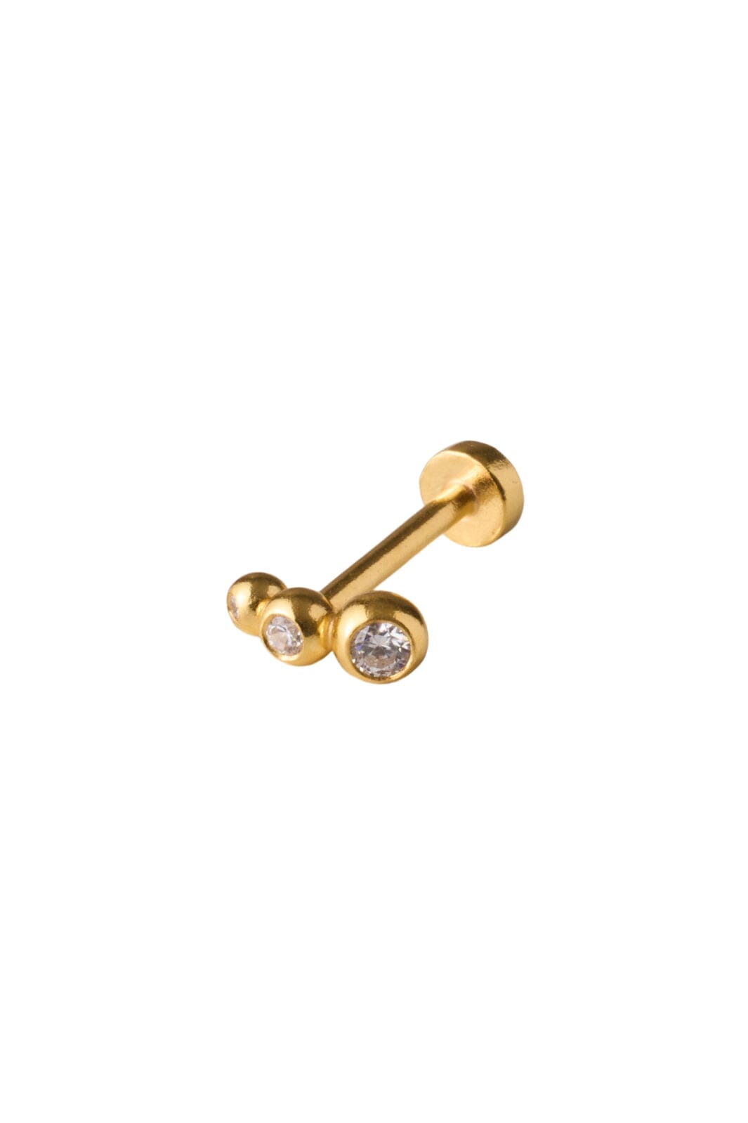 Pernille Corydon Jewellery - Sirius Helix Piercing - Goldplated Øreringe 