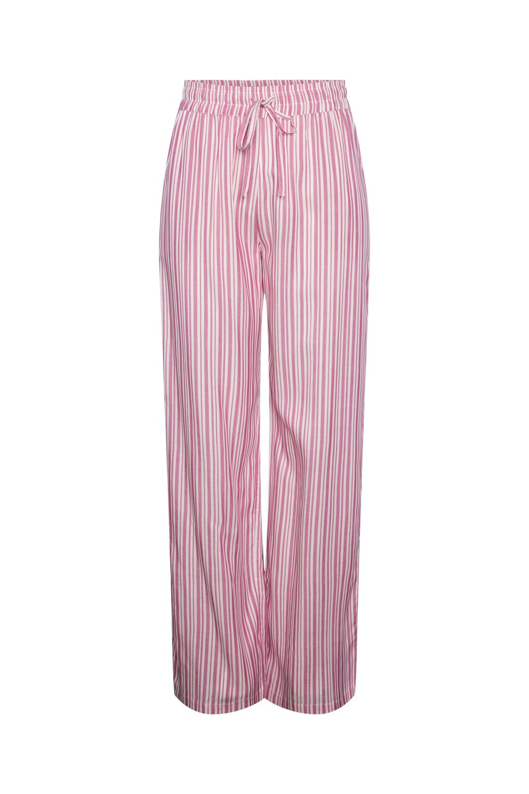 Pieces - Pcalvina Pants - 4472395 Ibis Rose Cloud Dancer