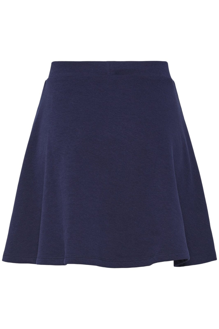 Pieces - Pcandrea A-Shaped Mini Skirt Kca - 4730615 Maritime Blue Nederdele 