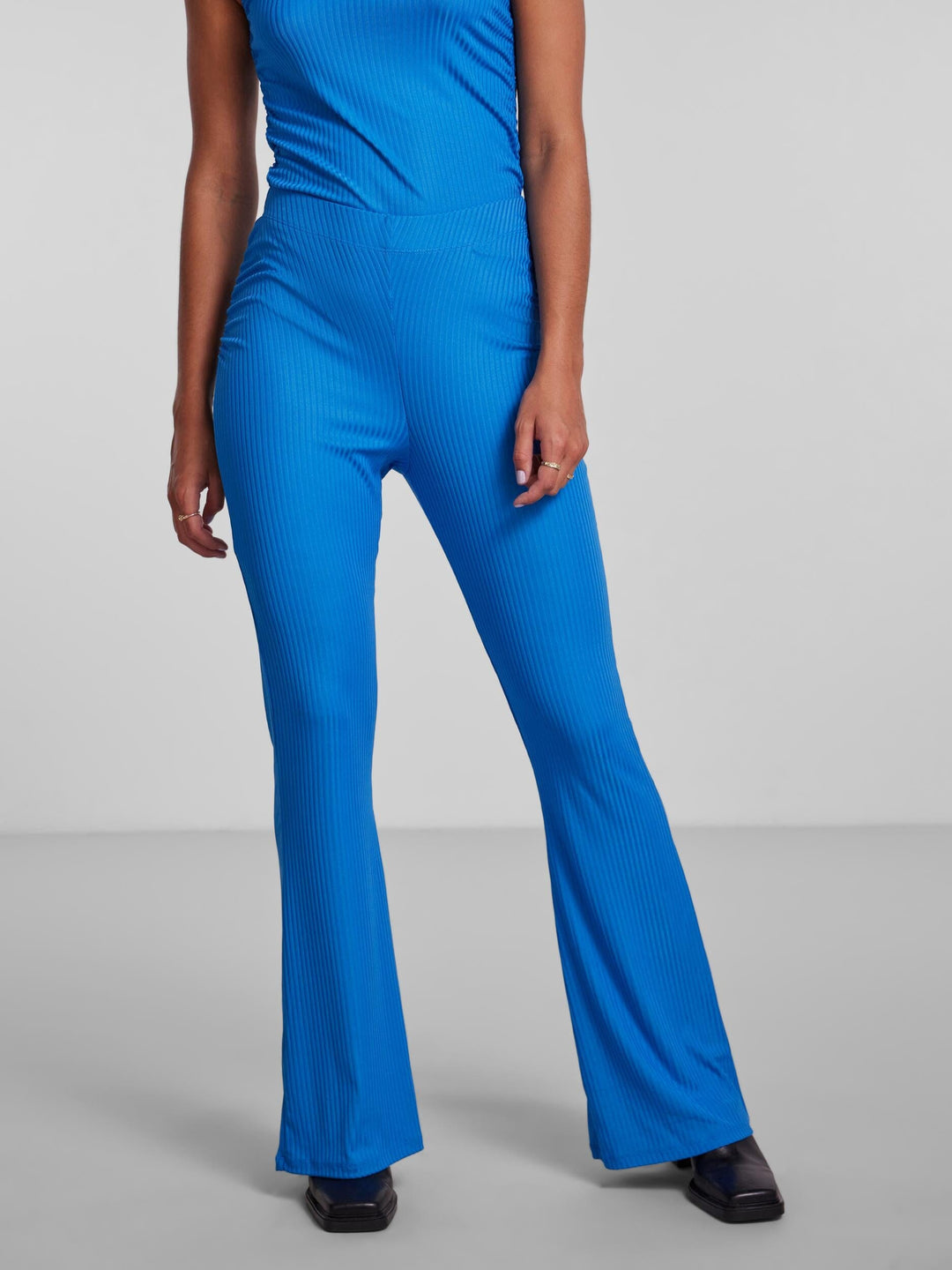 Pieces - Pcarianna Pant - Ibiza Blue Bukser 