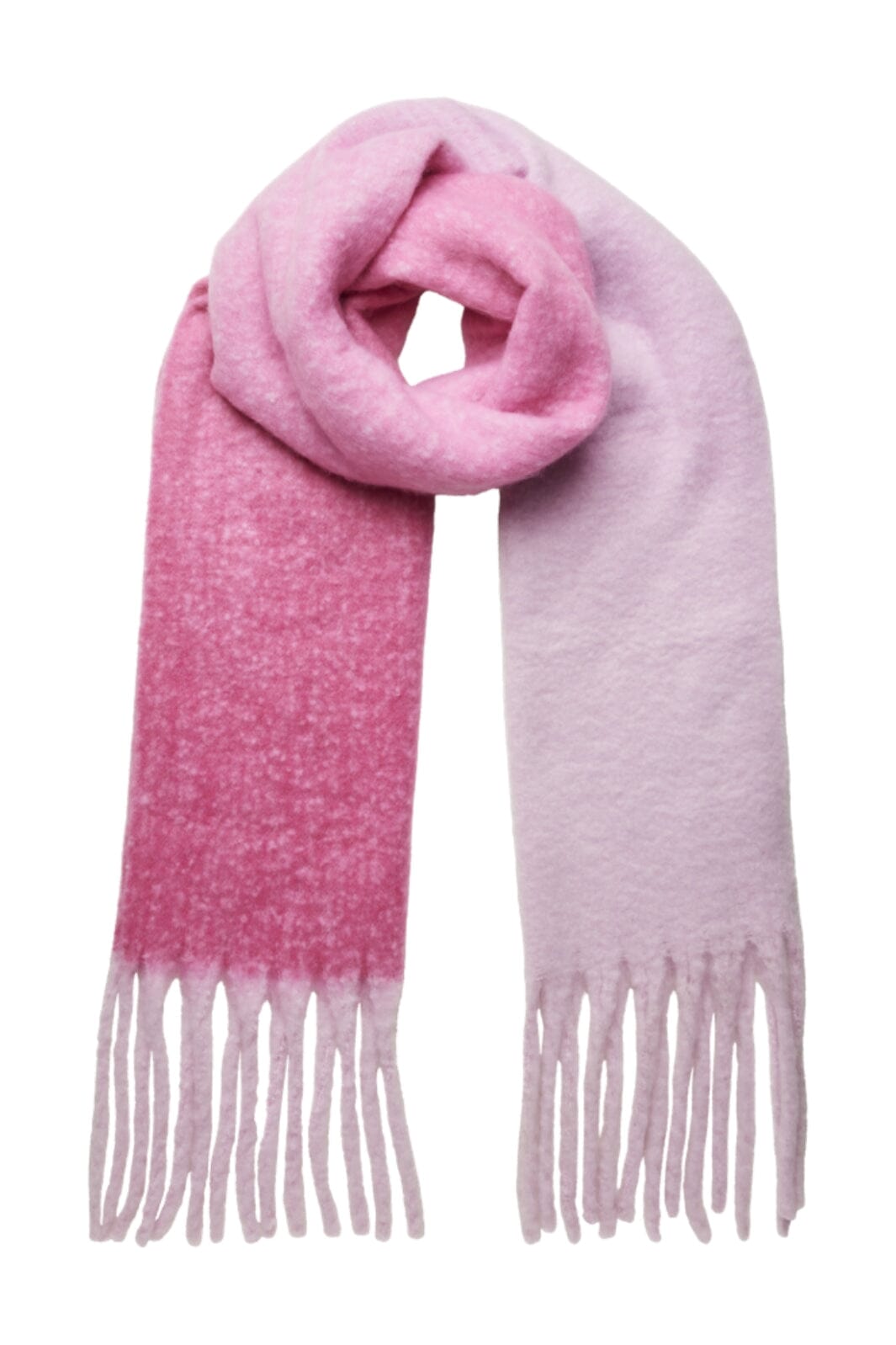 Pieces - Pcbea Long Scarf - 4547332 Pink Lavender Ombre Tørklæder 