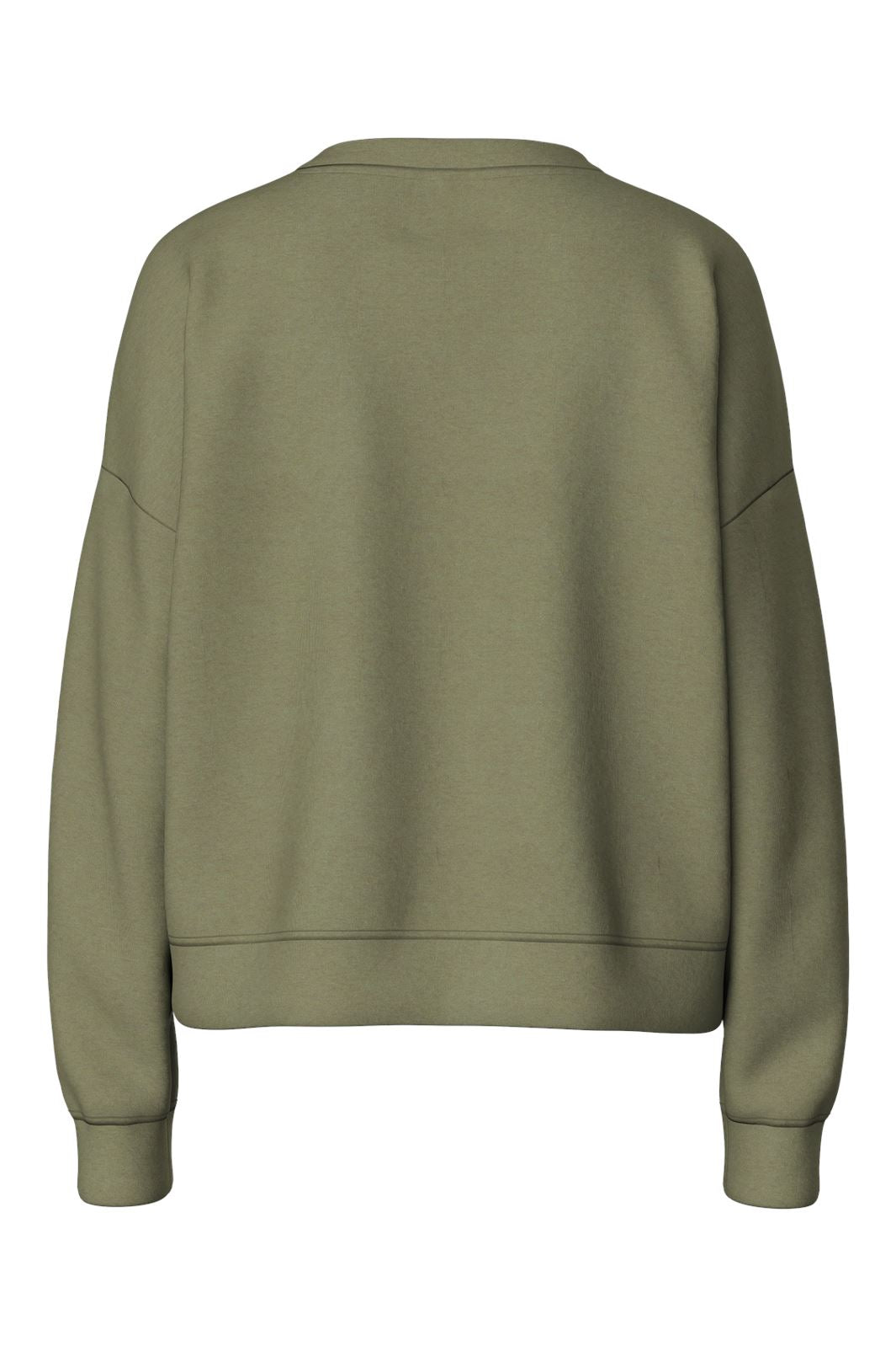 Pieces - Pcchilli Ls Sweat - 3934553 Deep Lichen Green