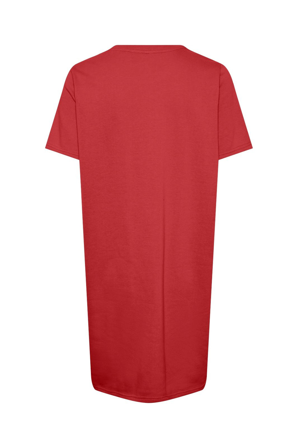 Pieces - Pcchilli Summer Ss Sweat Dress - 4703007 Poppy Red