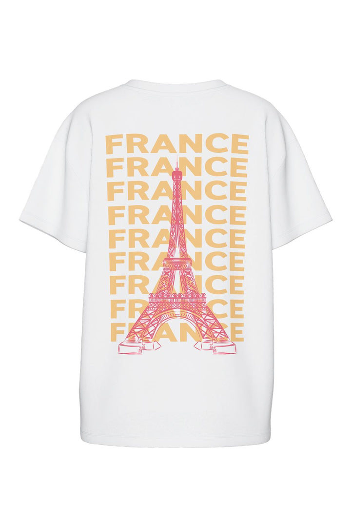 Pieces - Pccity Ss Oversized Tee - 4794446 Bright White France