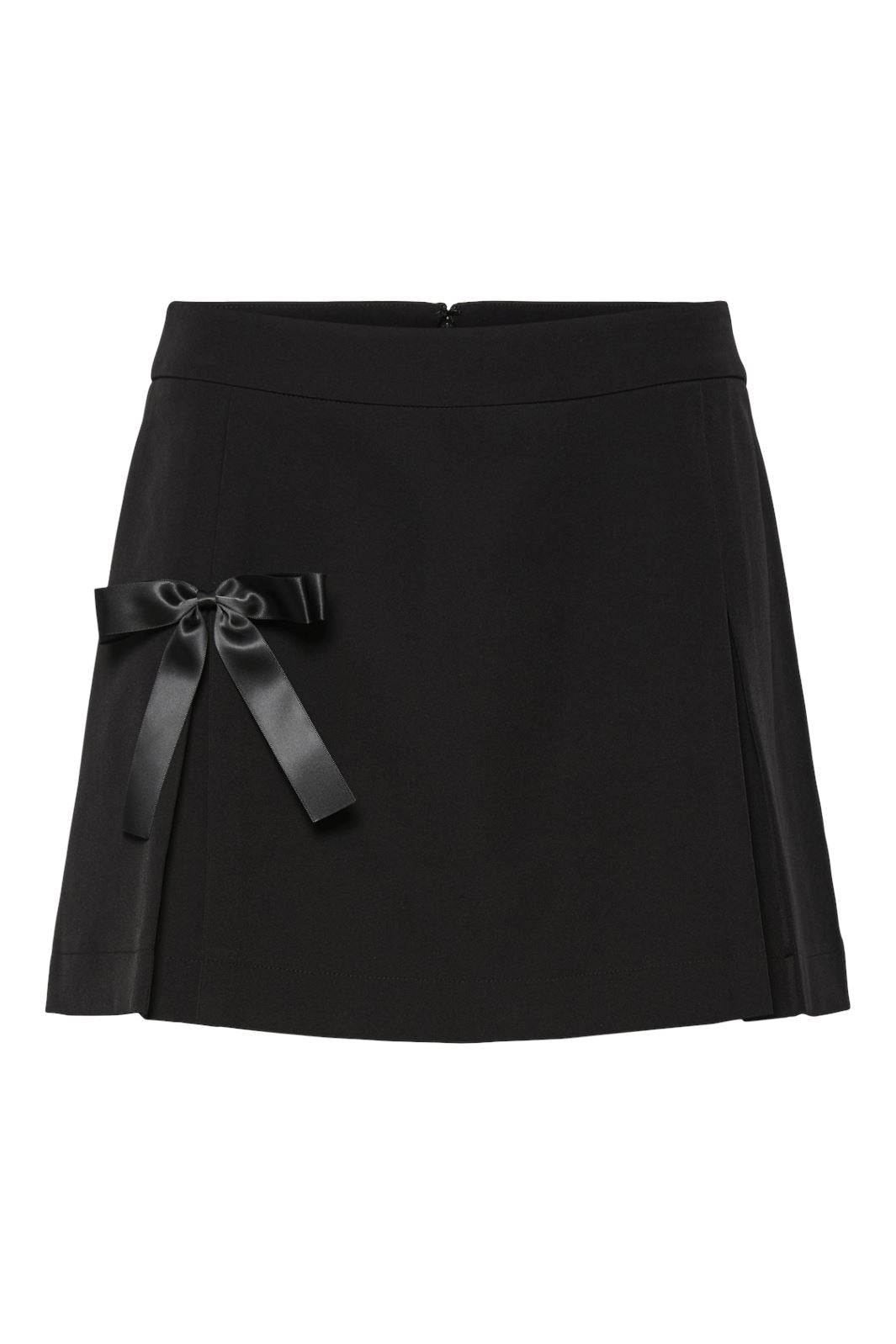 Pieces - Pcfanni Mini Bow Skirt Fsy - 4747646 Black Black Bows