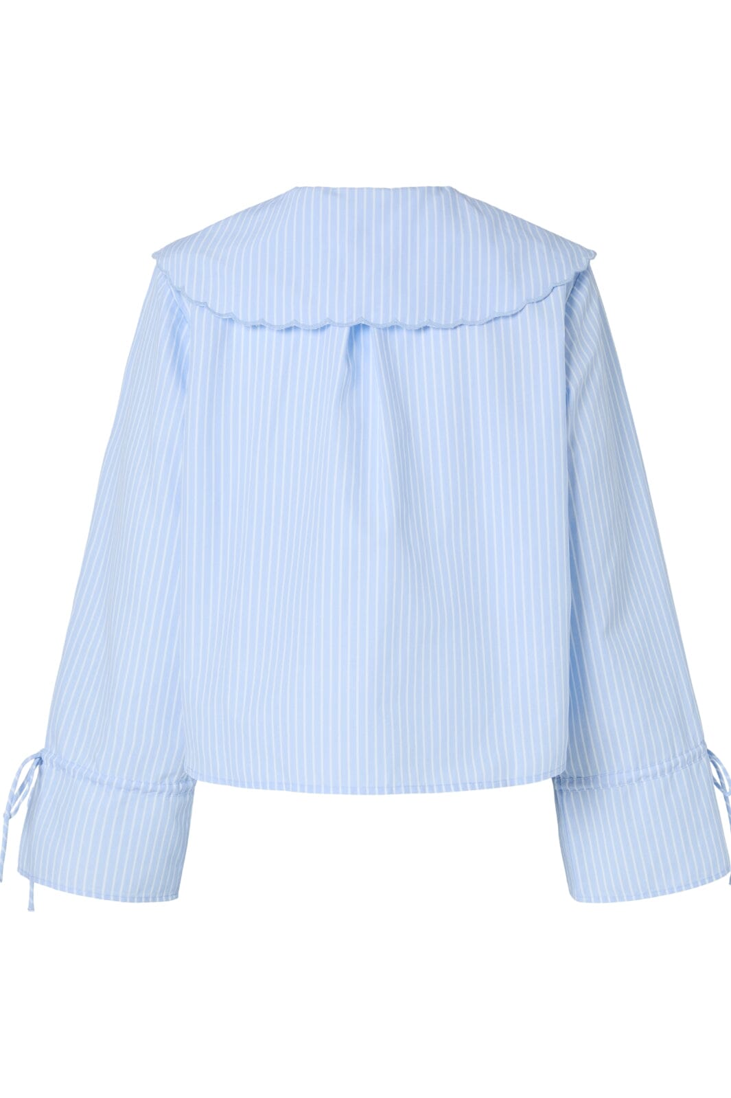 Pieces - Pcfetina Ls Collar Shirt Fsy - 4868819 Cashmere Blue Stripes