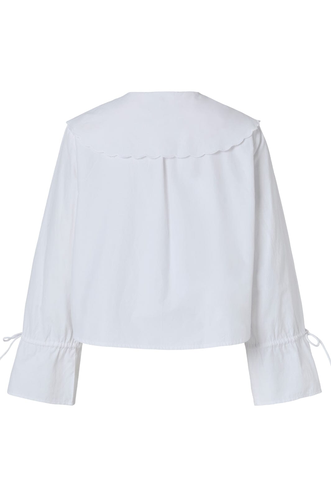 Pieces - Pcfetina Ls Collar Shirt Fsy - 4868820 Bright White