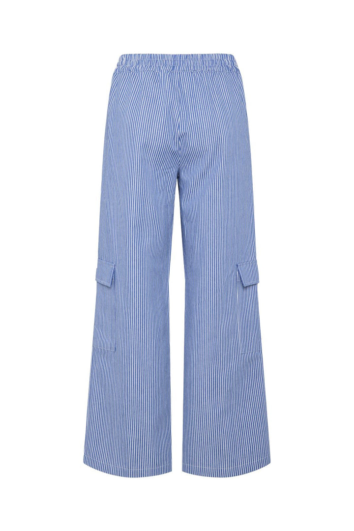 Pieces - Pcjayla Straight Pant - 4731987 Marina Bright White