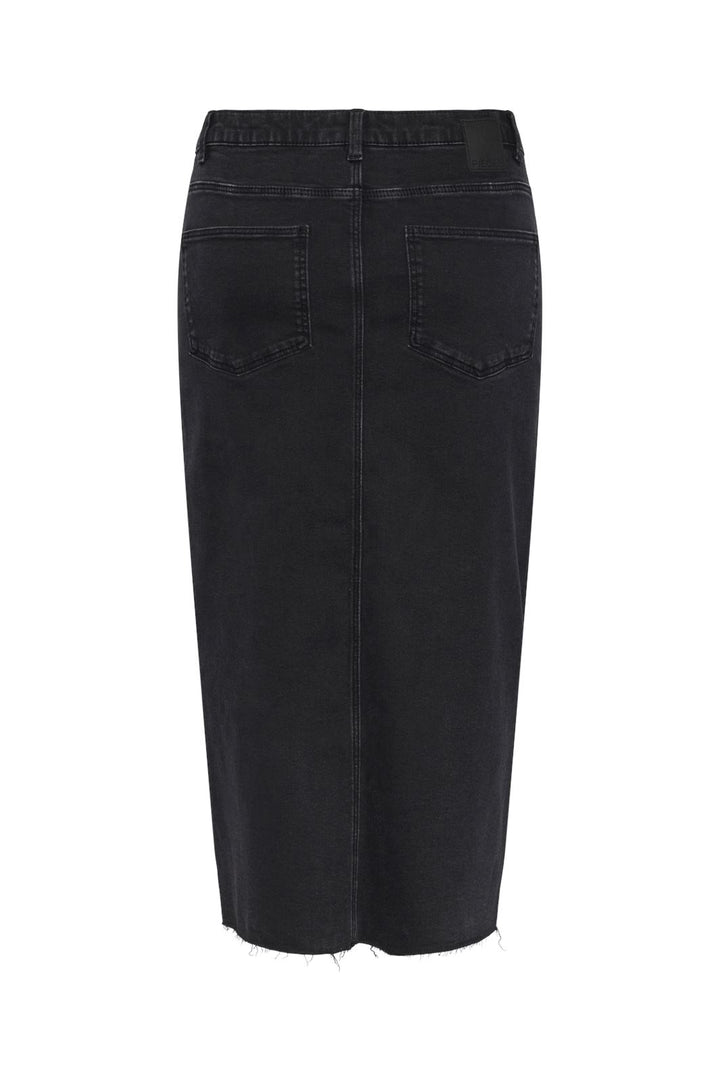 Pieces - Pcjessie Denim Midi Skirt - 4560724 Black