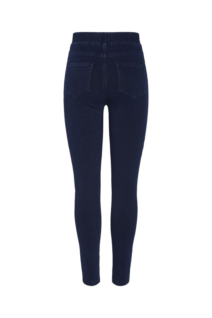 Pieces - Pcjumbo Foxy Jeggings Mm - 4656839 Dark Blue