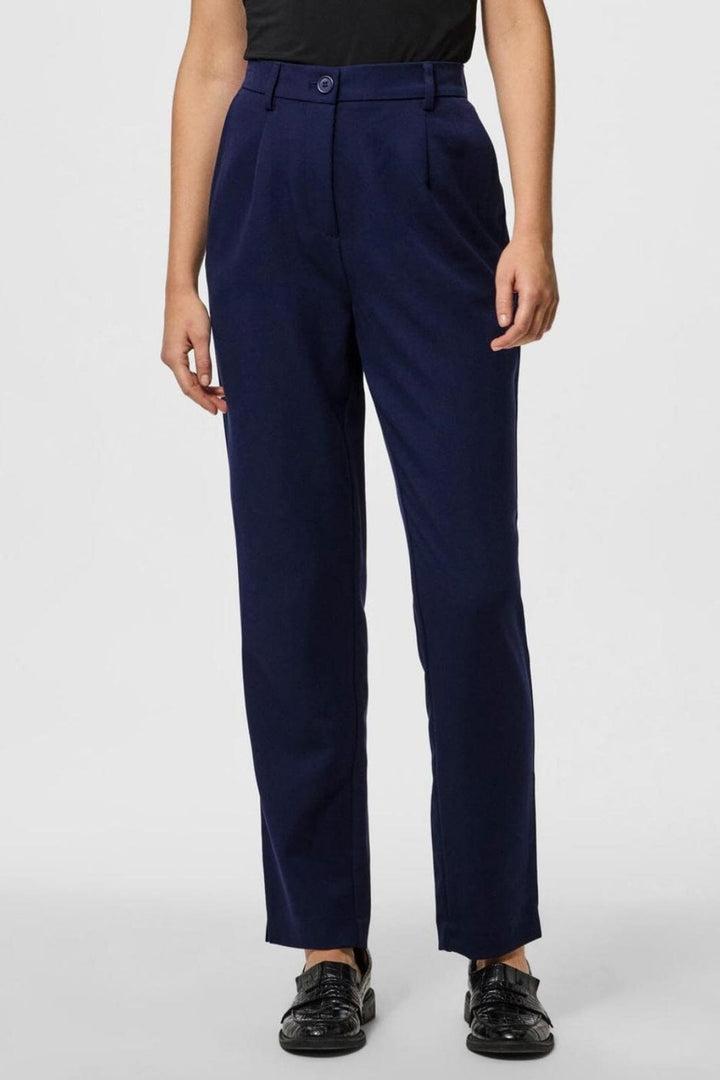 Pieces - Pckamil Ankle Pant - 4673922 Maritime Blue