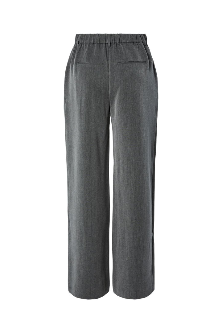 Pieces - Pckamil Wide Pant - 4673961 Dark Grey Melange