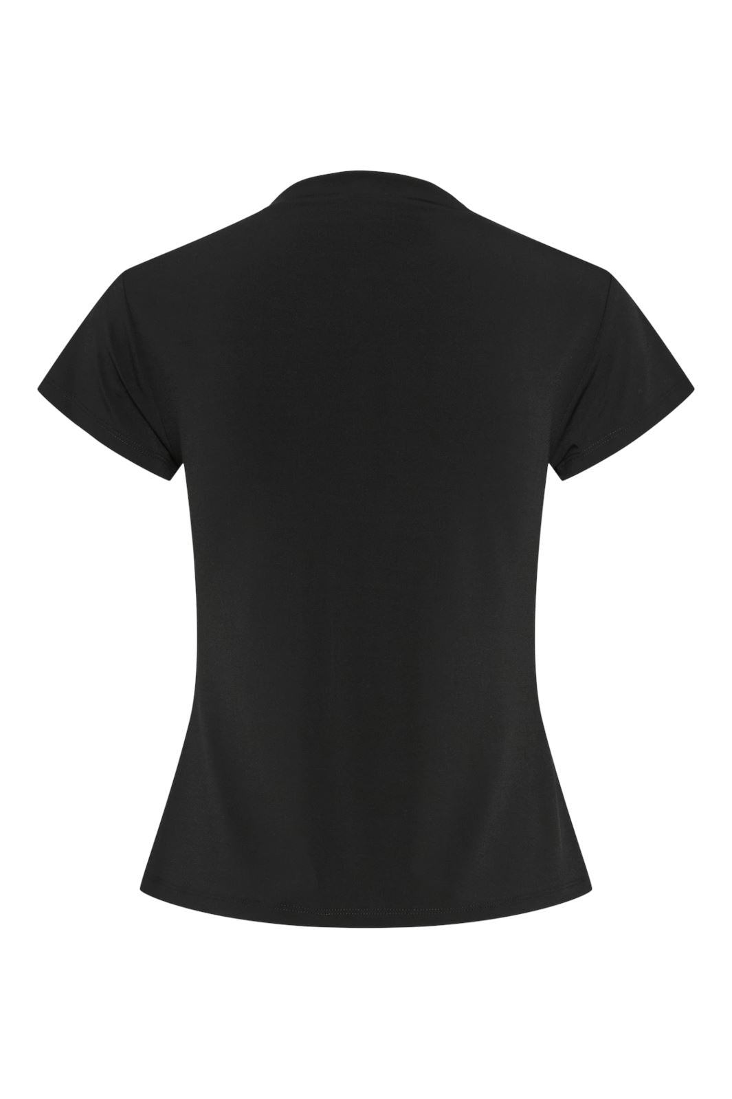 Pieces - Pcmadison Ss Mock Neck Tee 17154804 - 4652464 - Black