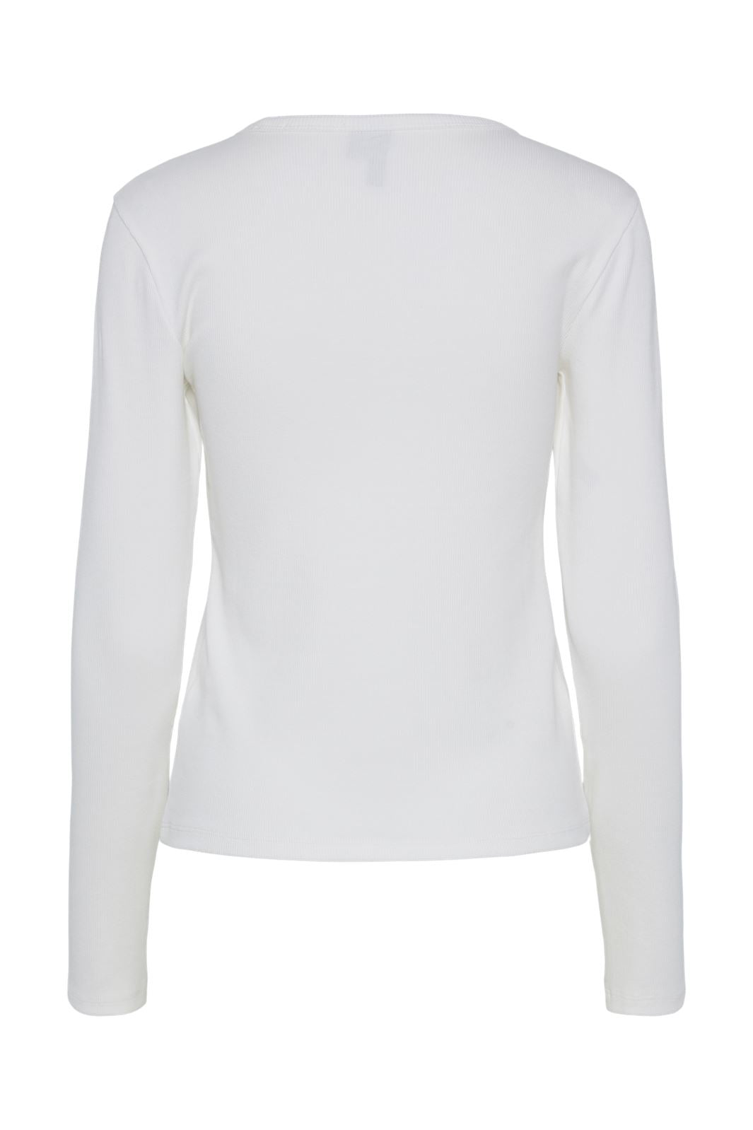 Pieces - Pcmay Ls Top - 4640330 Bright White