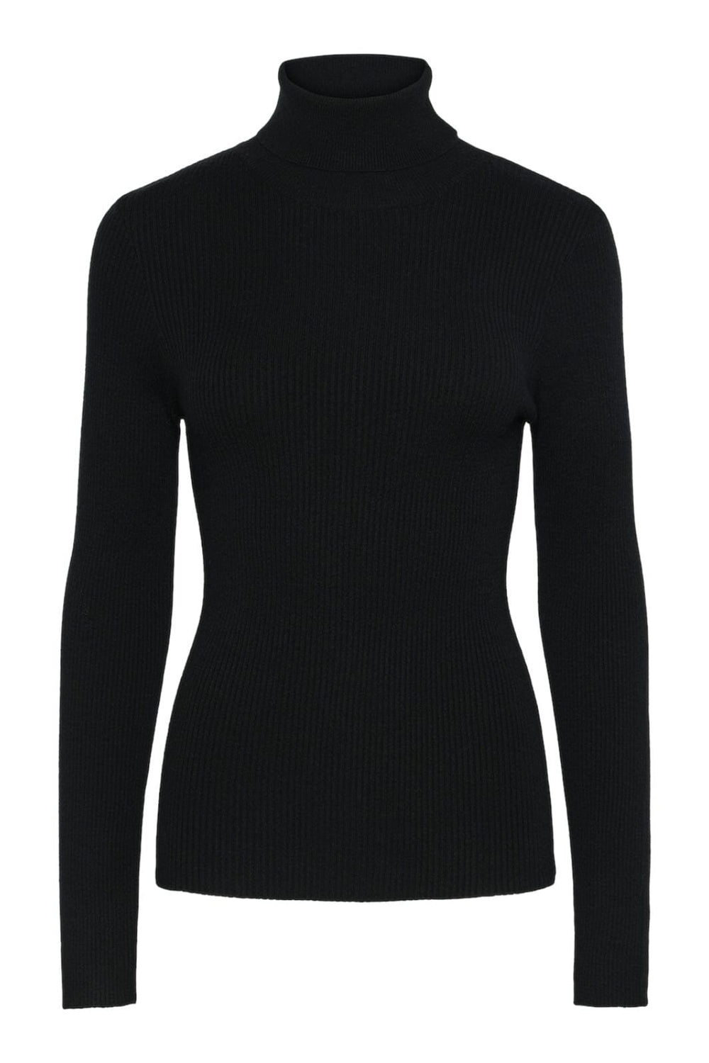 Pieces - Pcmira Ls Rollneck Knit - 4542923 Black