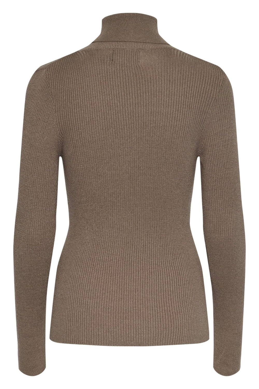 Pieces - Pcmira Ls Rollneck Knit - 4542926 Fossil