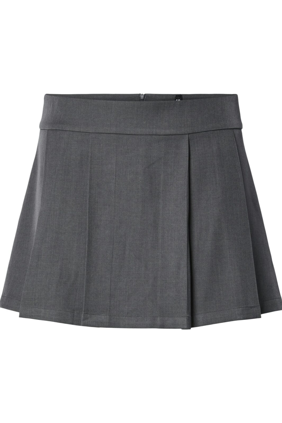 Pieces - Pcnadina Short Skirt Fsy - 4850911 Concrete Grey Nederdele 