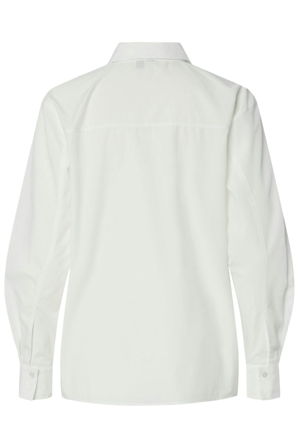 Pieces - Pcnancy Ls Zip Shirt Fsy 17160246 - 4838252 - Bright White