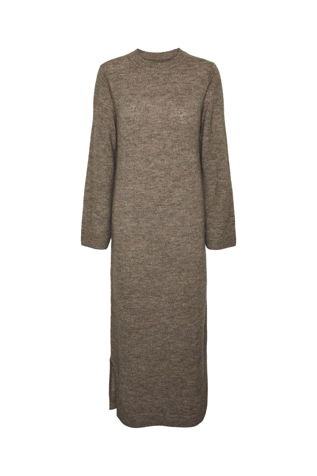 Pieces - Pcnuliana Ls O-Neck Knit Dress - 4633024 Fossil