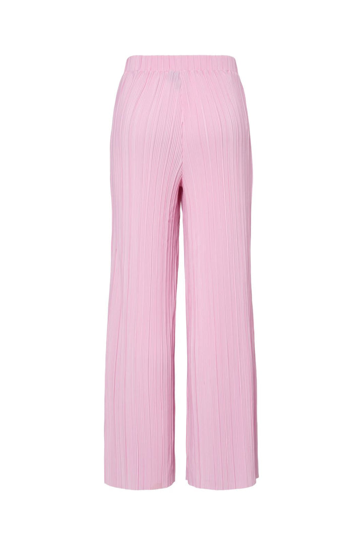 Pieces - Pcpammi Wide Plisse Pants Pwp - 4742177 Roseate Spoonbill