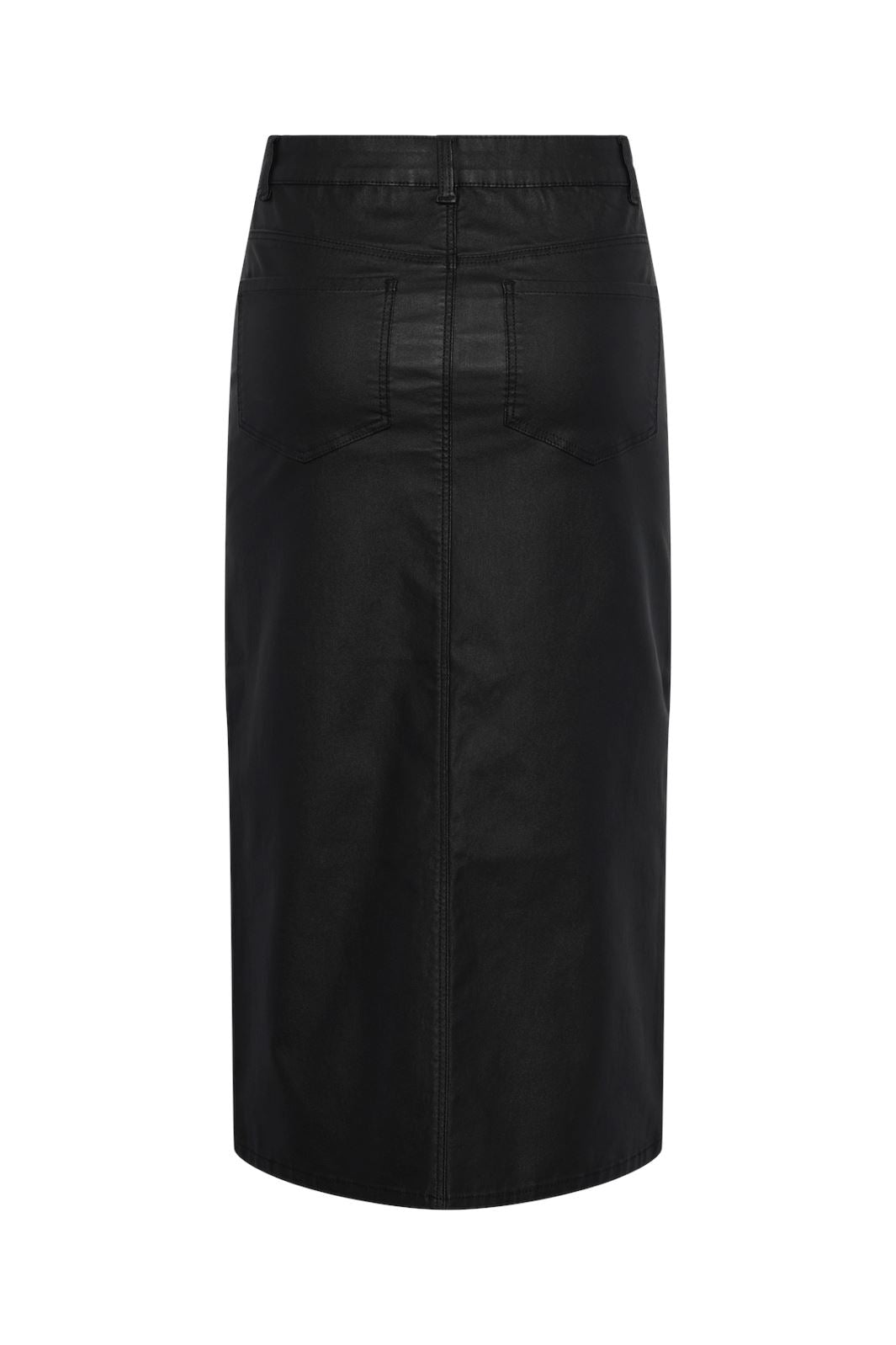 Pieces - Pcparo Coated Long Skirt - 4621285 Black