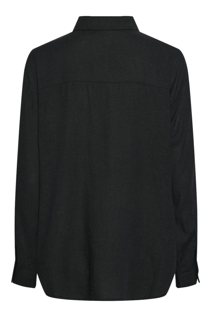 Pieces - Pcpia Ls Loose Shirt - 4476661 Black