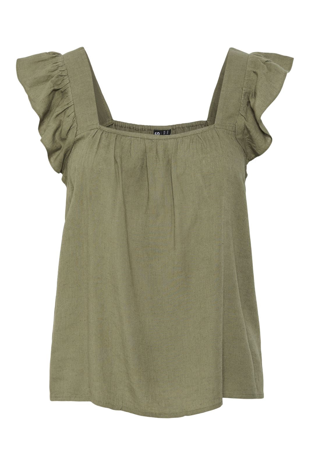 Pieces - Pcpia Sl Top - 4649002 Deep Lichen Green