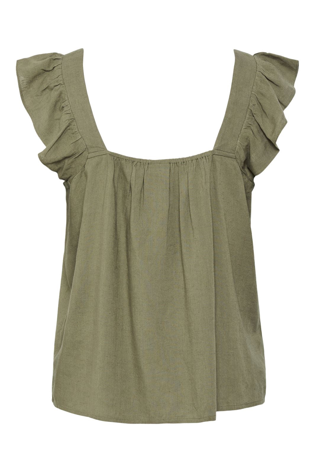 Pieces - Pcpia Sl Top - 4649002 Deep Lichen Green