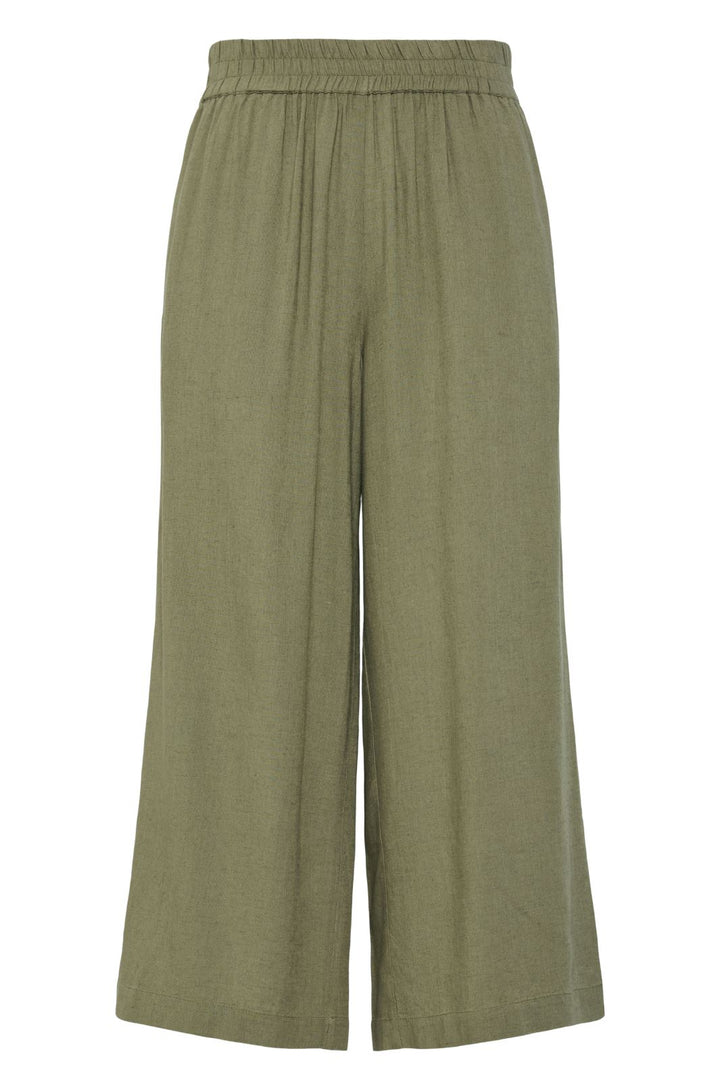 Pieces - Pcpia Wide Culotte - 4670233 Deep Lichen Green