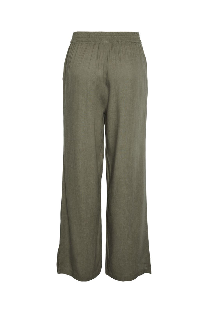 Pieces - Pcpia Wide Pants - 4476660 Deep Lichen Green