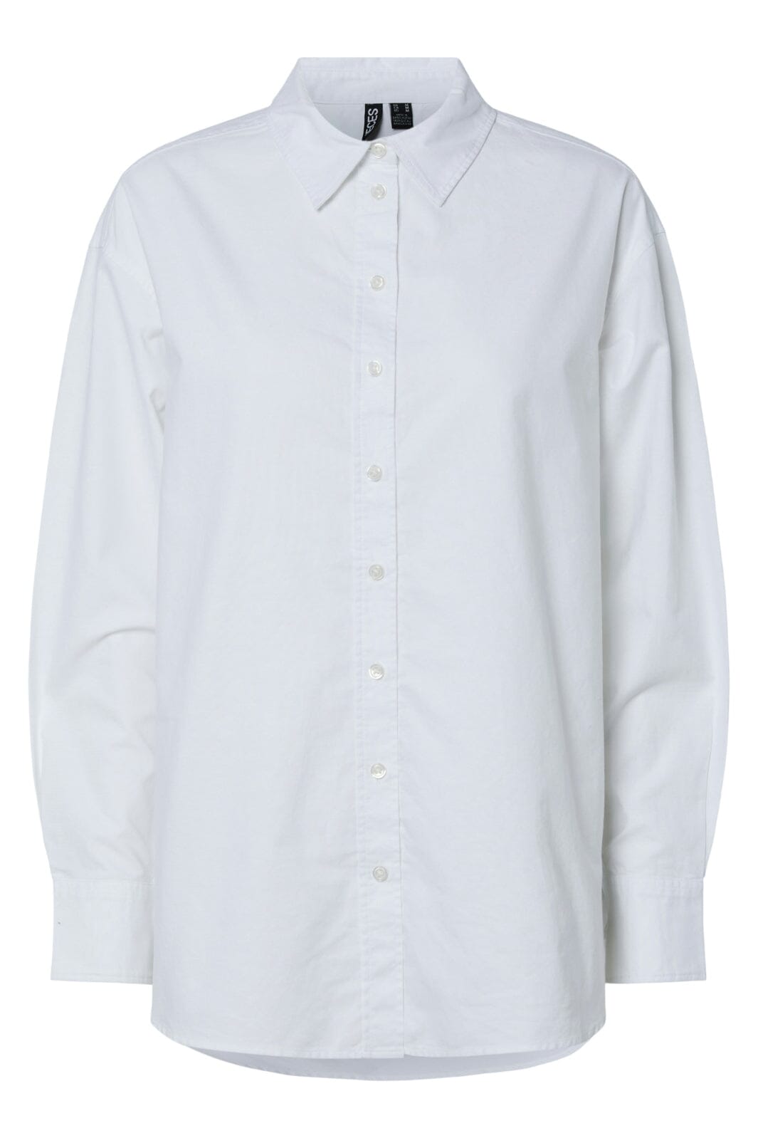 Pieces - Pcpoppy Ls Oxford Loose Shirt - 4683970 Bright White