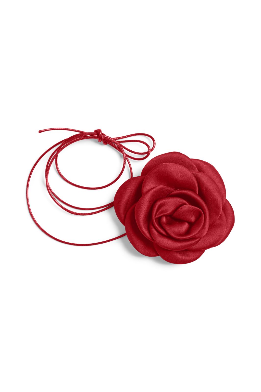 Pieces - Pcposa Rose Choker - 4712959 High Risk Red