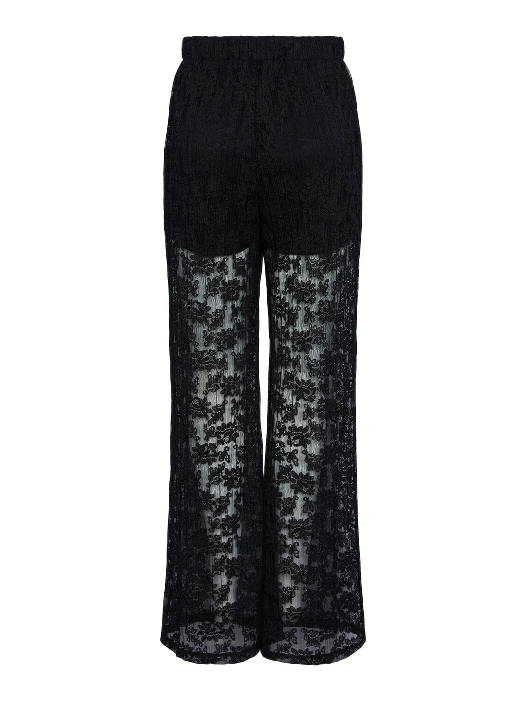 Pieces - Pcpricilla Lace Pant - 4450670 Black Bukser 