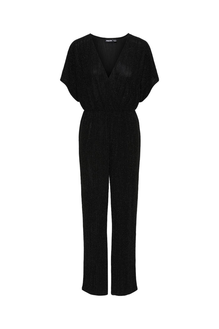 Pieces - Pcrenata Ss Jumpsuit - 4601224 Black