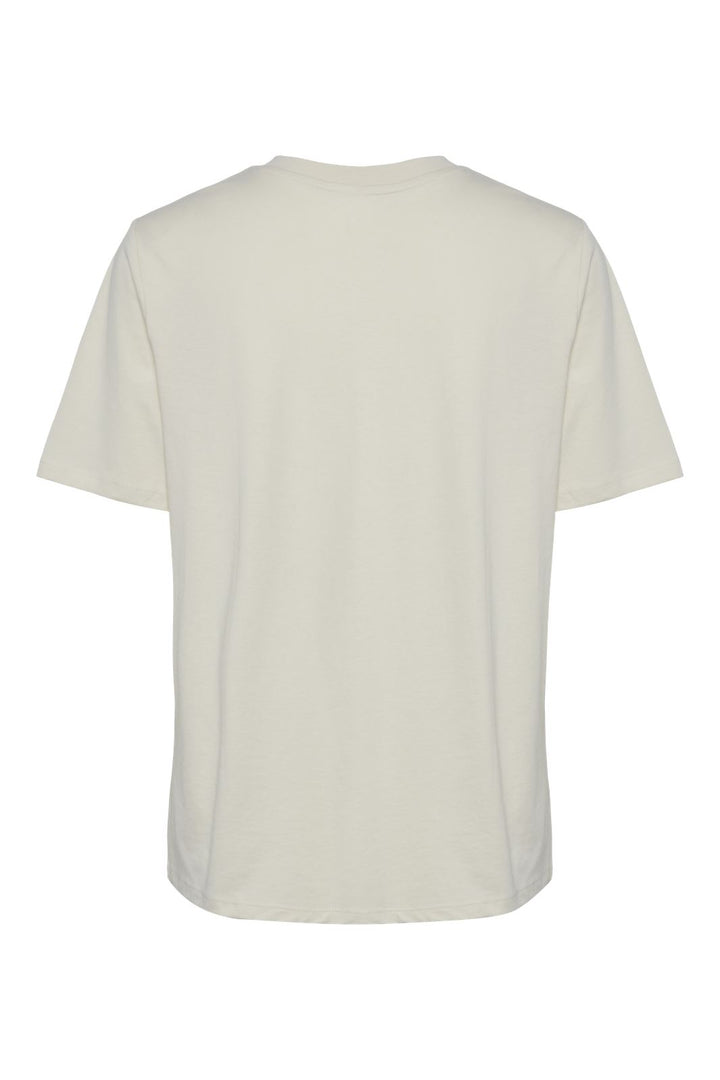 Pieces - Pcria Ss Solid Tee - 4280168 Birch