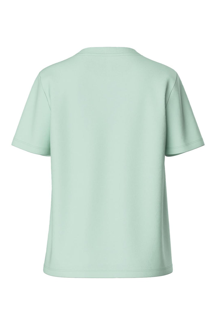 Pieces - Pcria Ss Solid Tee - 4651310 Dusty Aqua