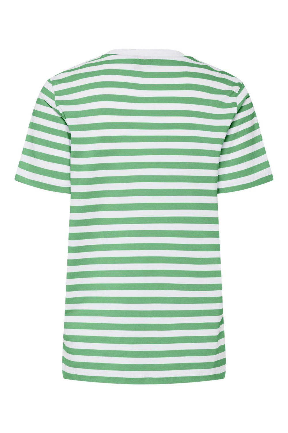 Pieces - Pcria Ss Tee Stripes - 4651138 Bright White